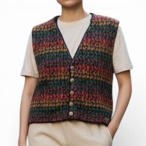 DALE OF NORWAY Wool Sweater Vest